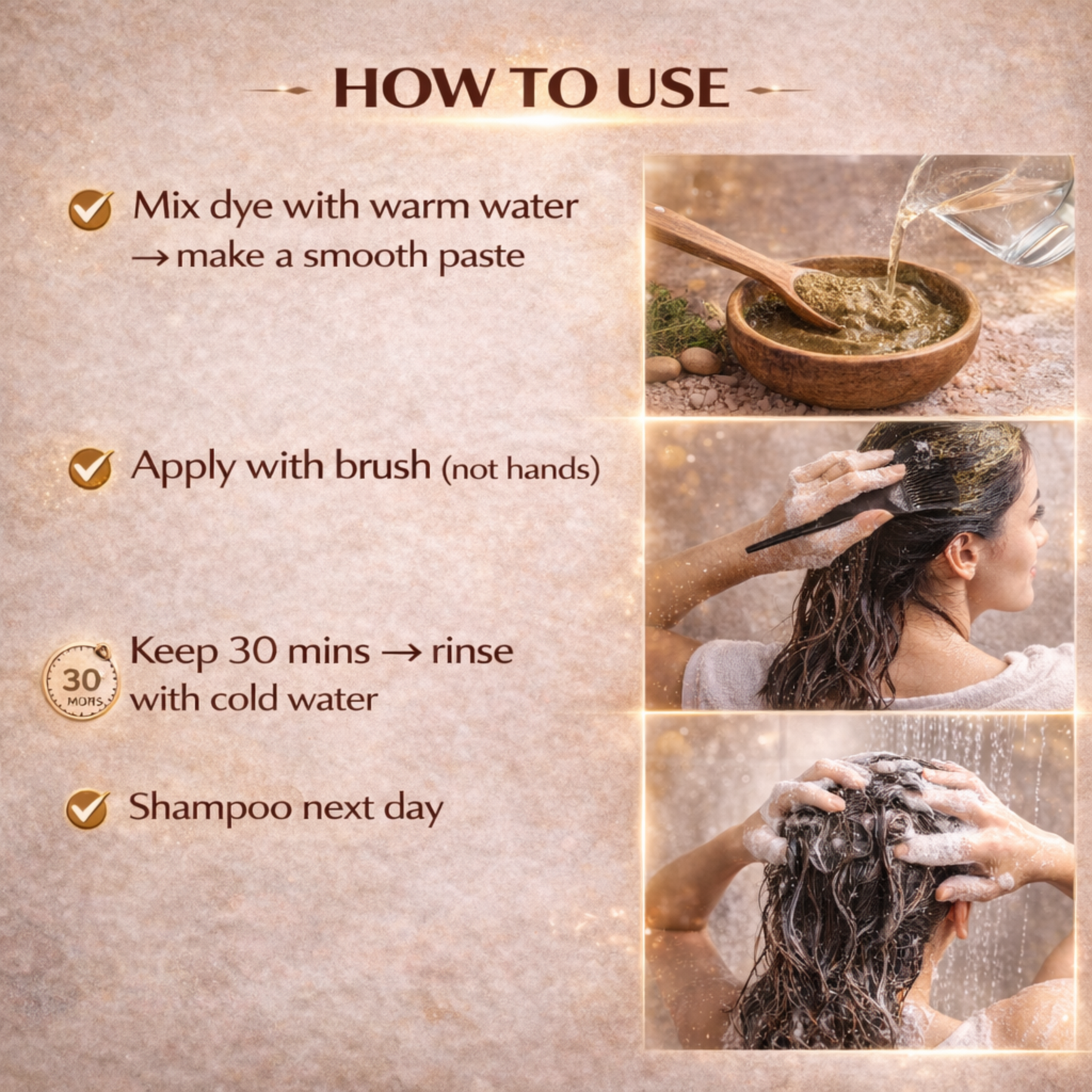 Herbal Hair Colour Natural Black