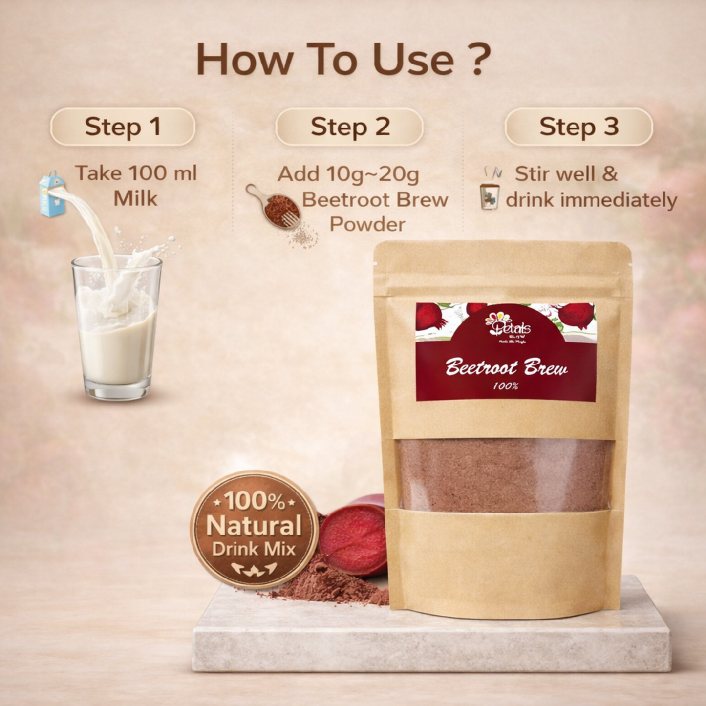 Betroot Brew Food Powder