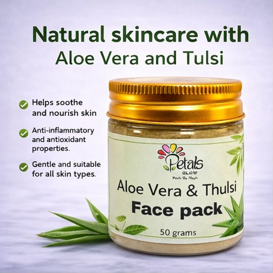 Aloe Vera & Thulsi Face Pack
