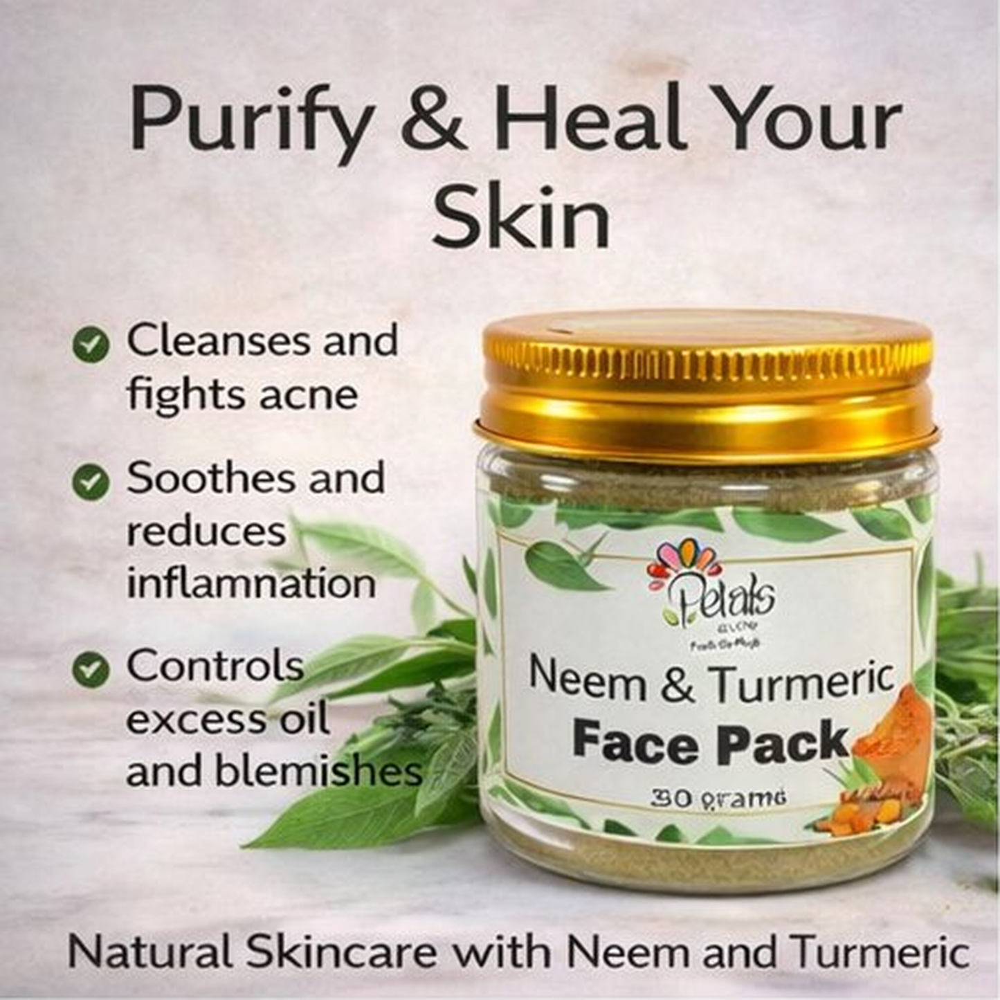 Neem & Turmeric Face Pack