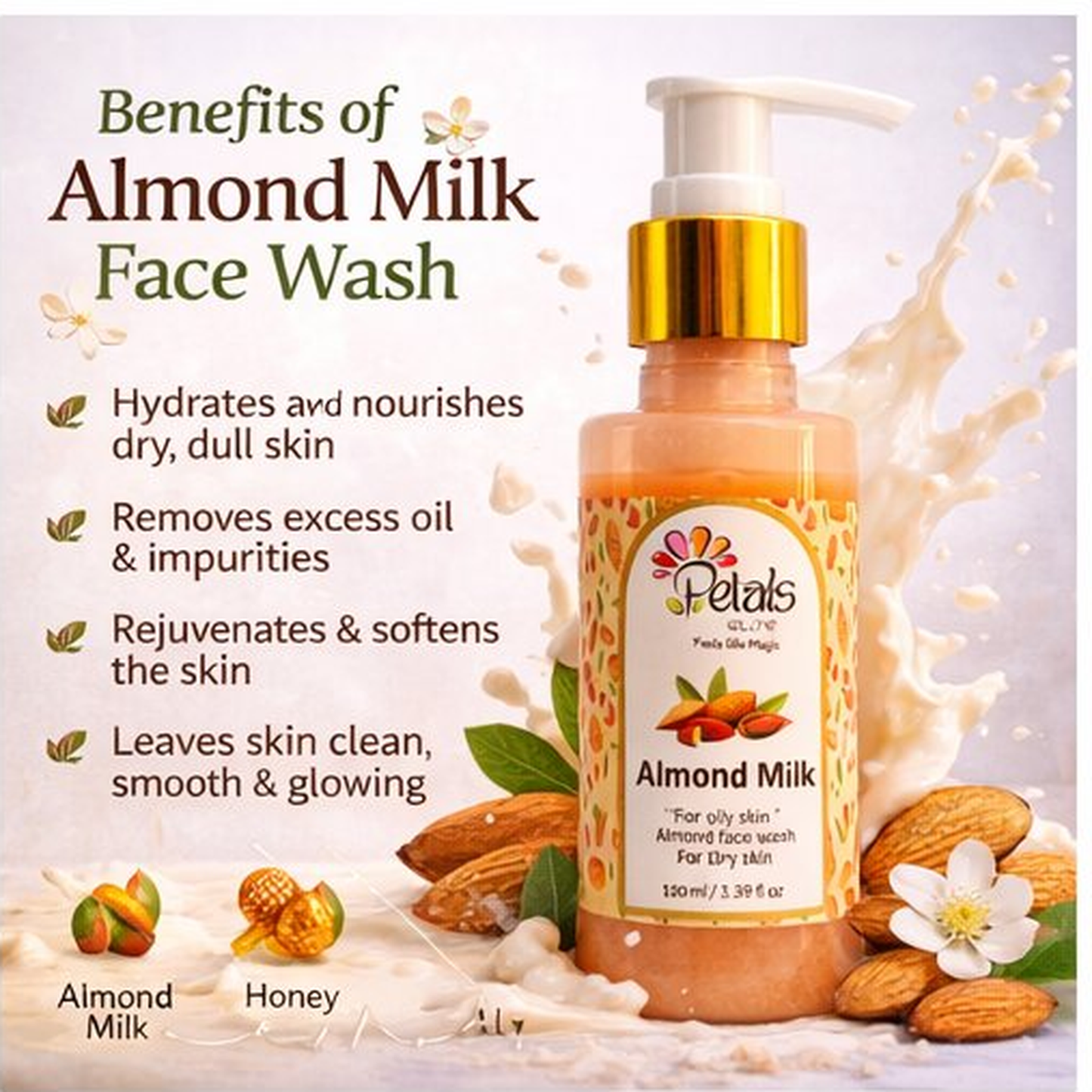 Almond Milk Face Wash