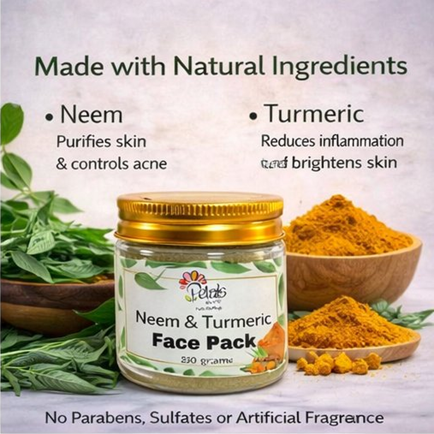Neem & Turmeric Face Pack