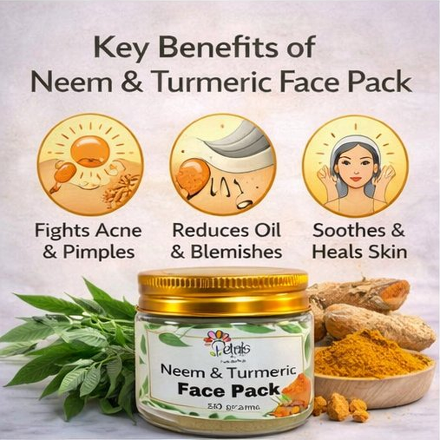 Neem & Turmeric Face Pack