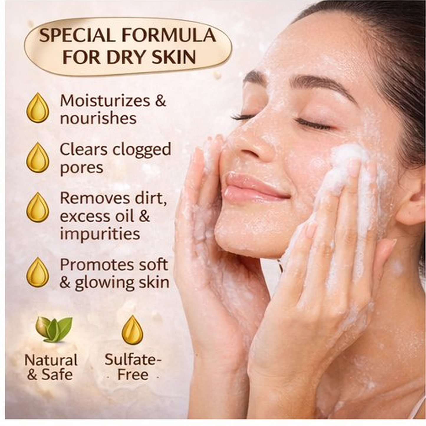 Almond Milk Face Wash