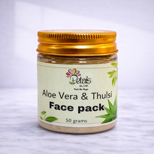 Aloe Vera & Thulsi Face Pack