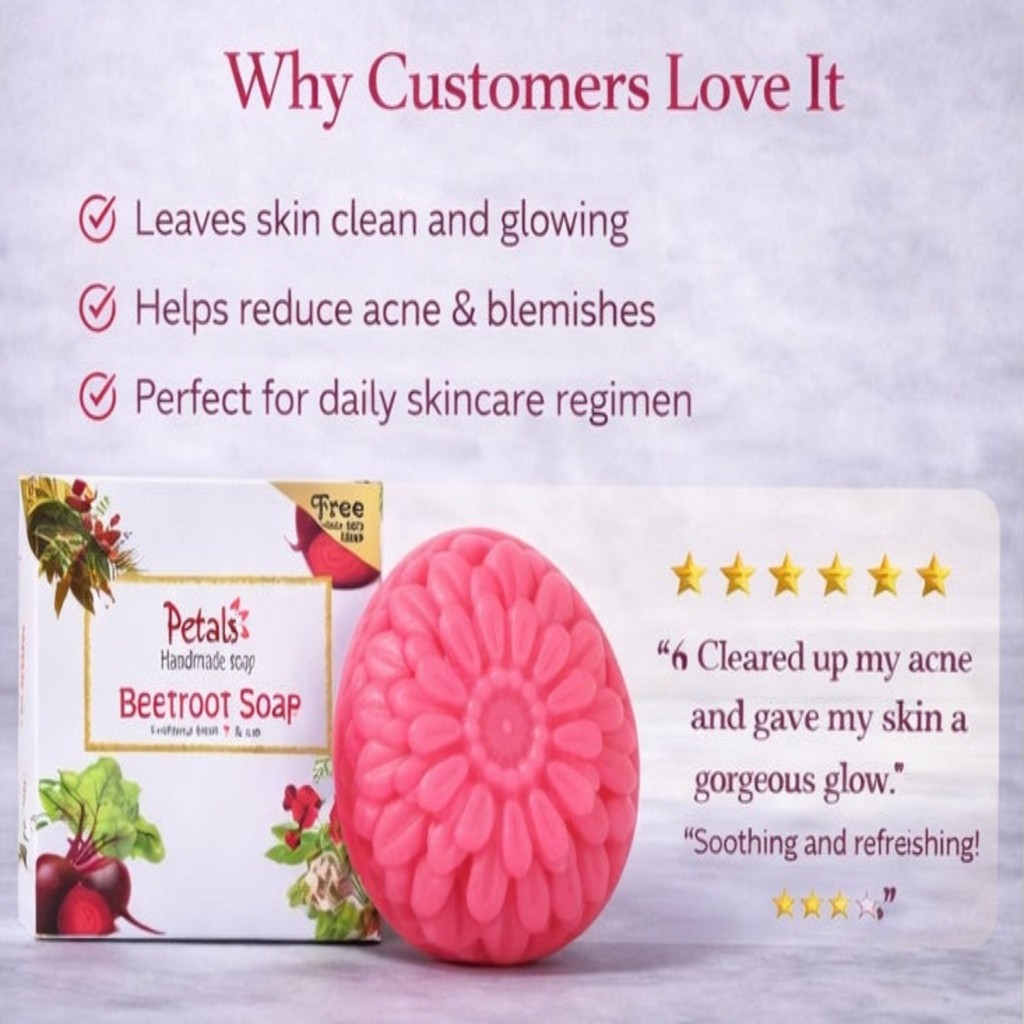 Beetroot Soap