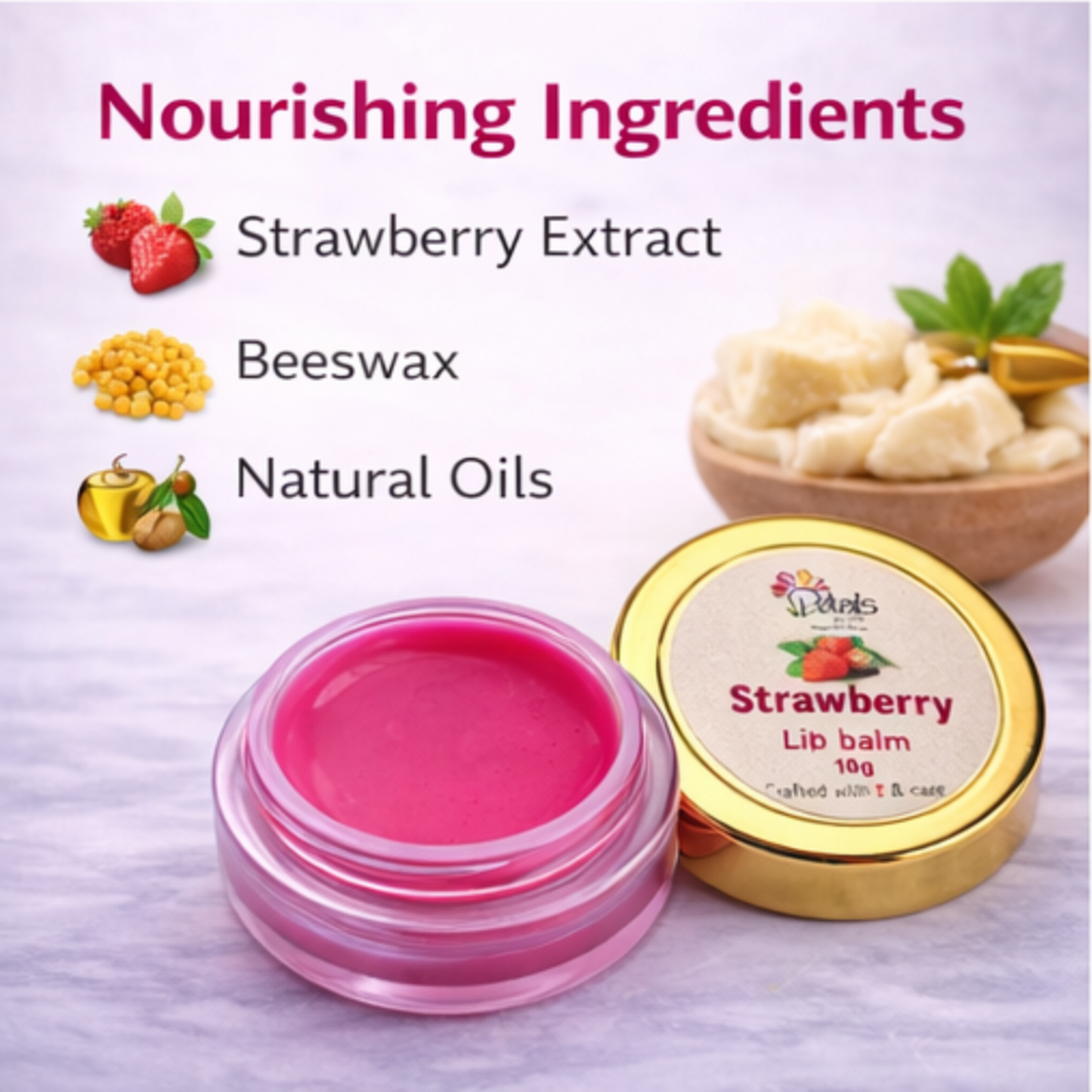Strawberry Lip Balm