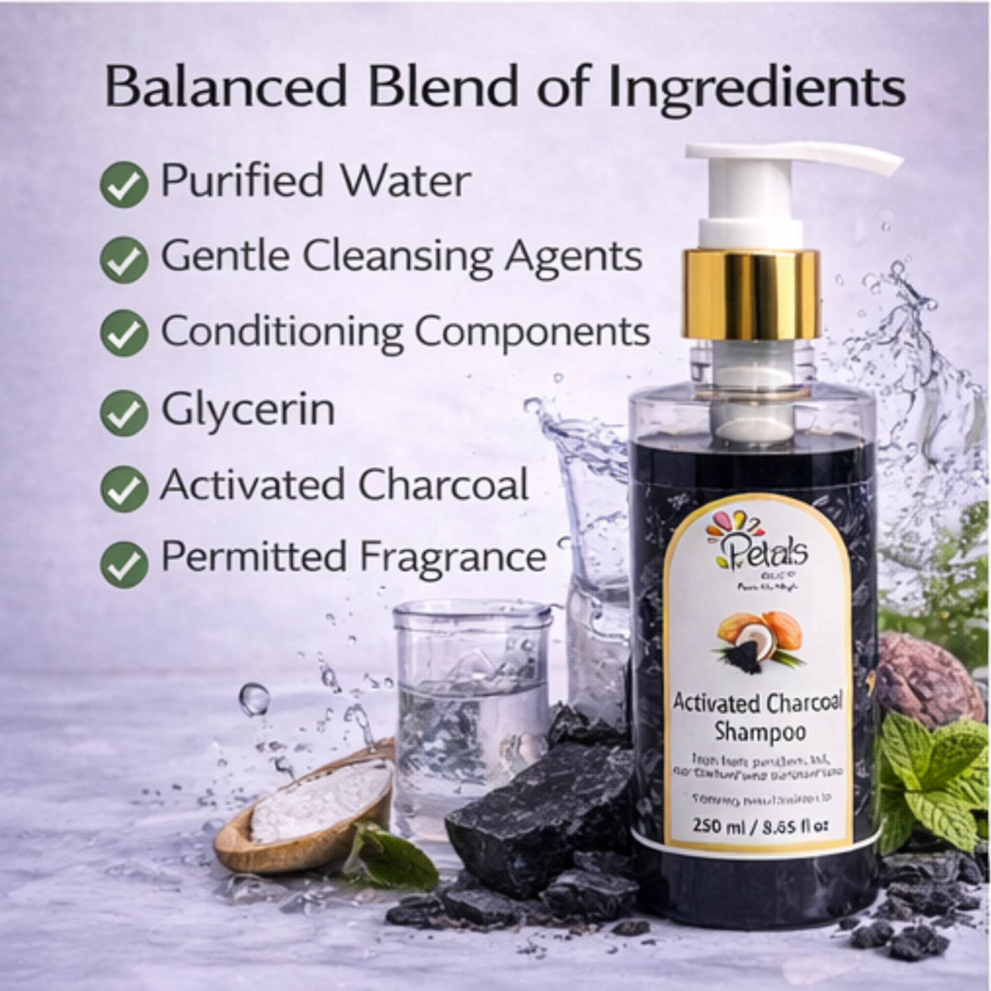 Activated Charcoal Shampoo