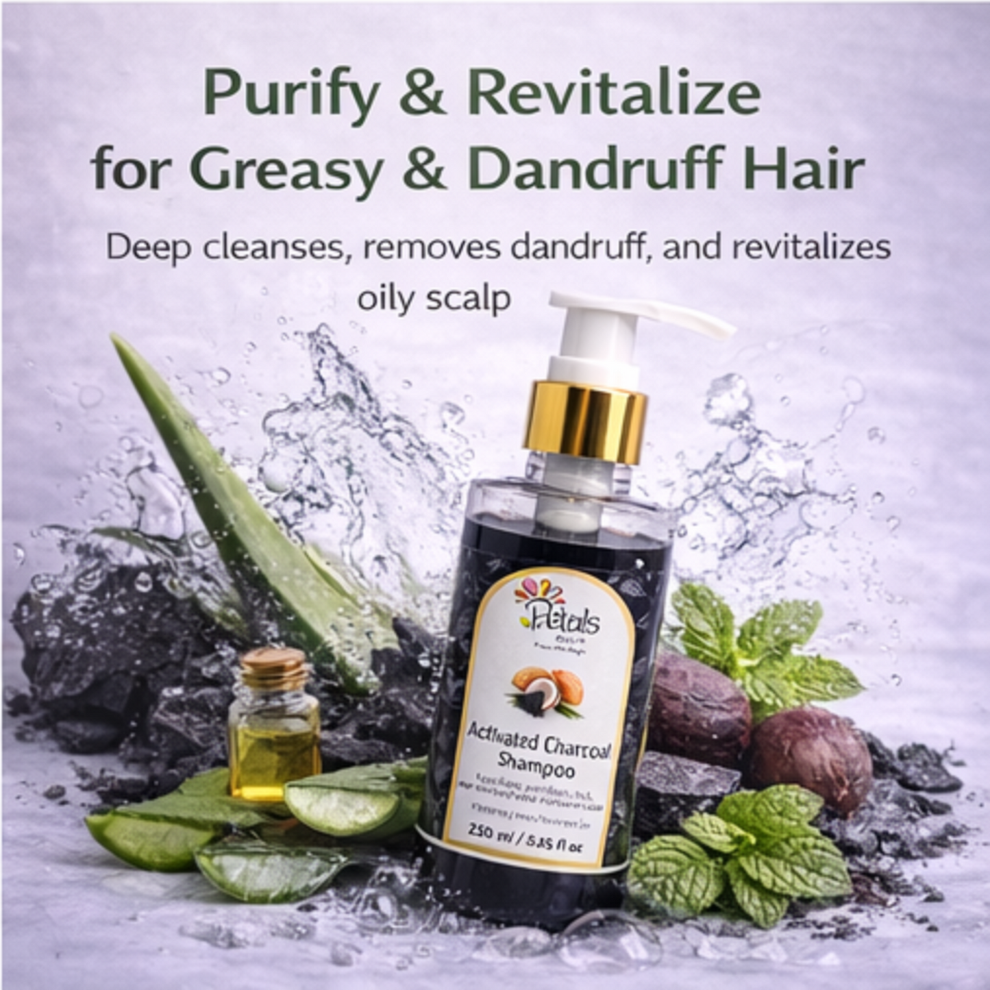Activated Charcoal Shampoo