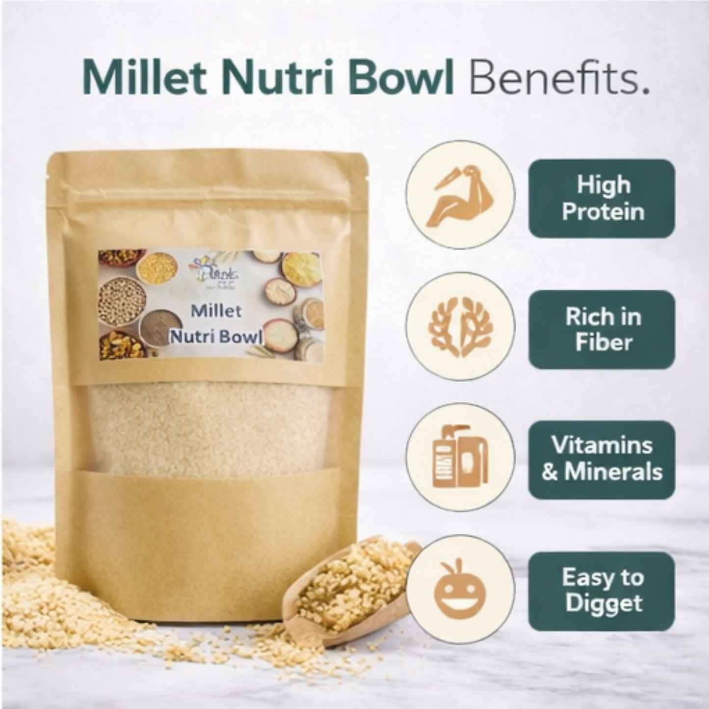Millet Nutri Bowl Food Powder