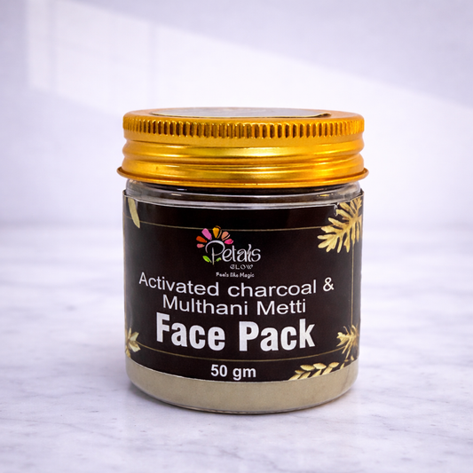 Activated Charcoal & Multhani Face Pack