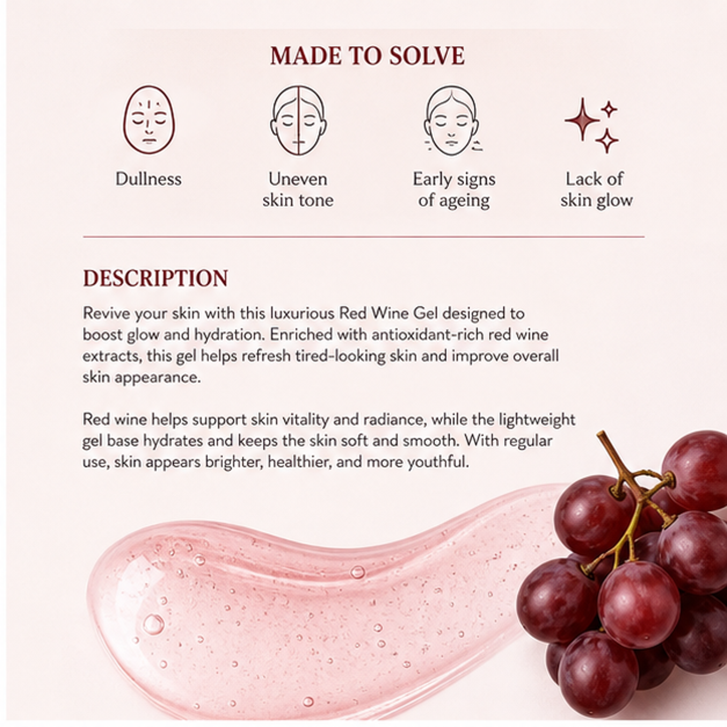 Red Wine Face Gel