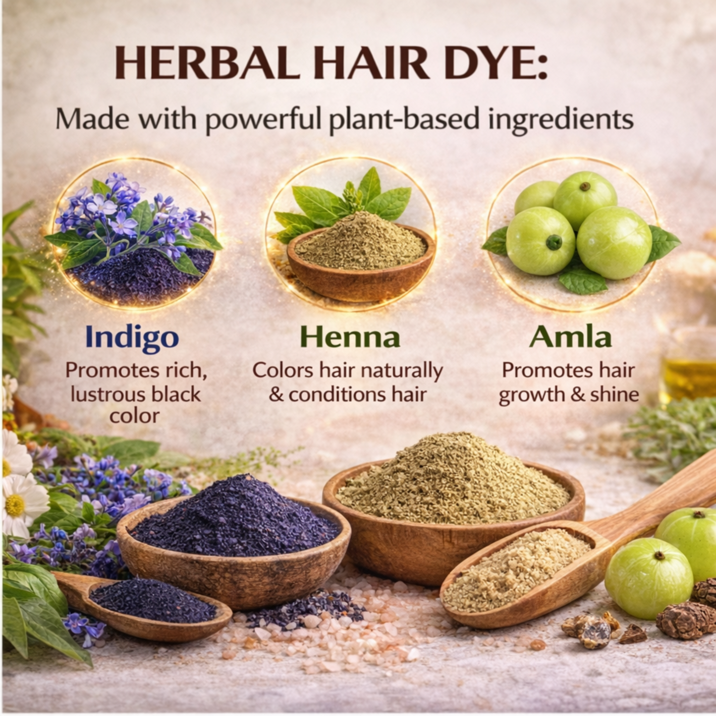 Herbal Hair Colour Natural Black