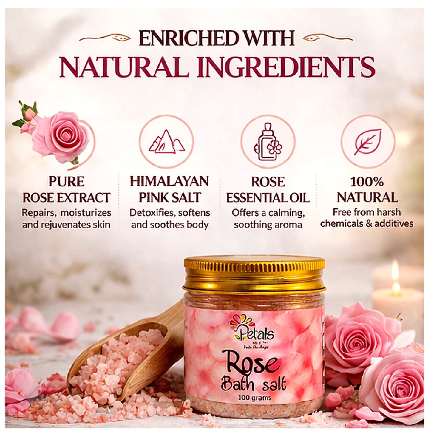 Rose Bath Salt