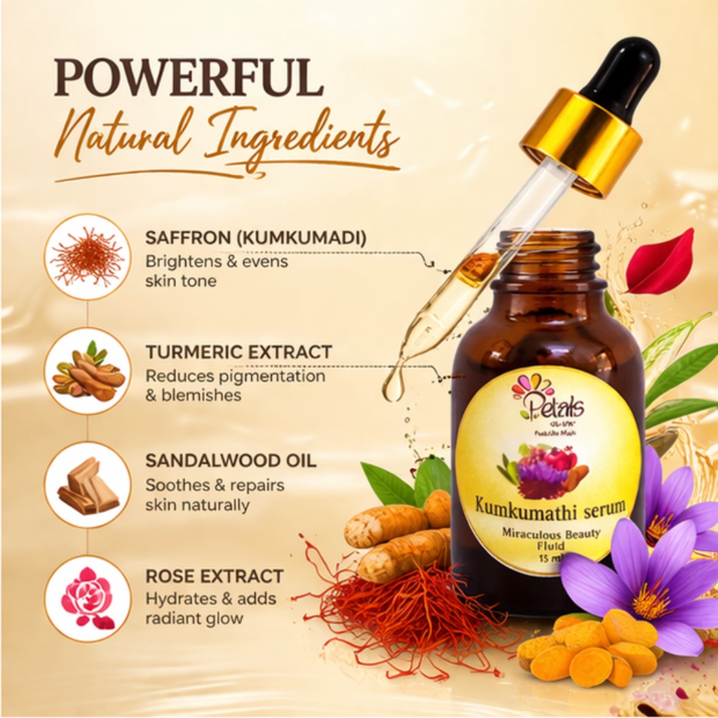 Kumkumathi Serum