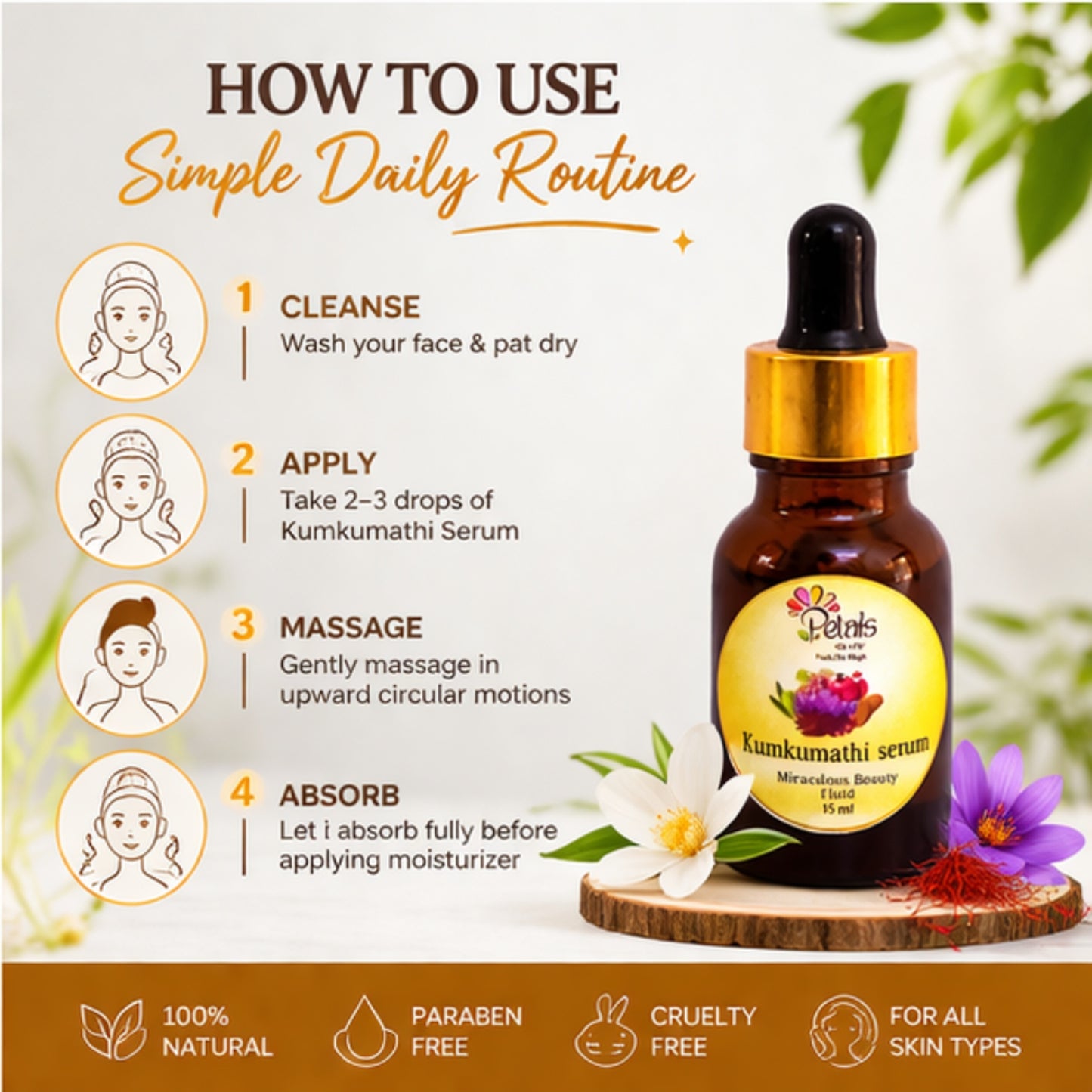 Kumkumathi Serum