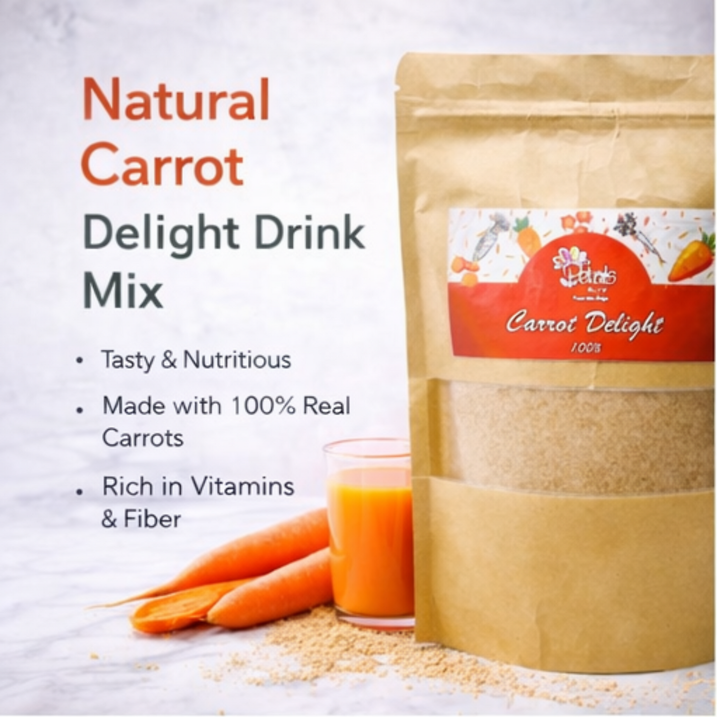 Carrot Delight Food Powder