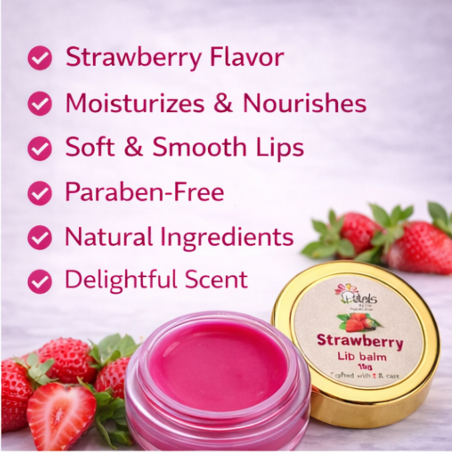 Strawberry Lip Balm