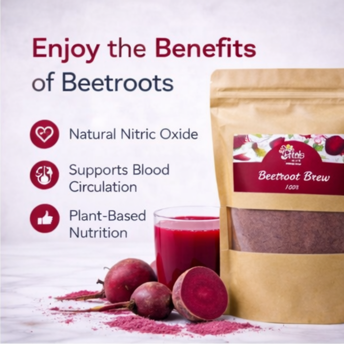 Betroot Brew Food Powder