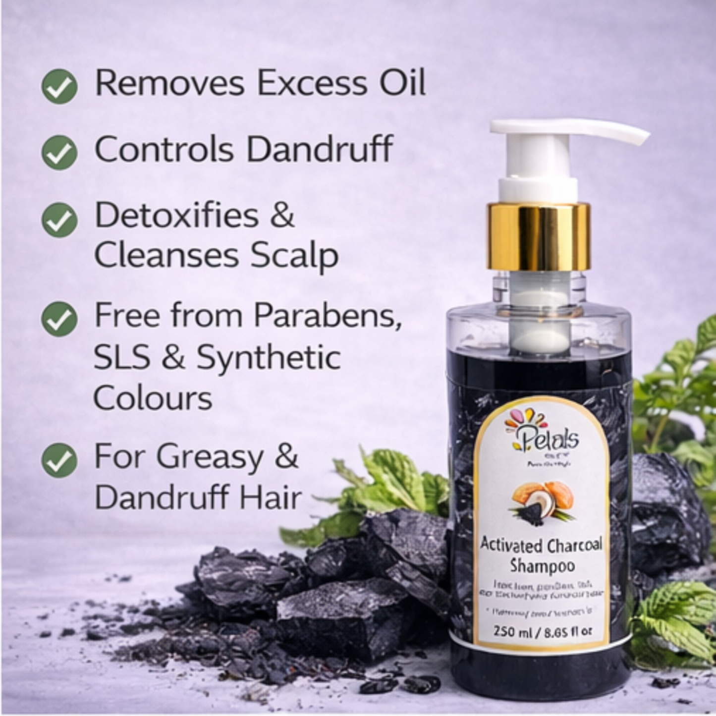 Activated Charcoal Shampoo